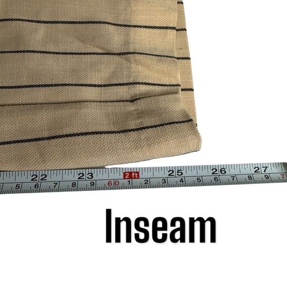 Worthington Tan Striped Ankle Pants - Picture 11 of 11